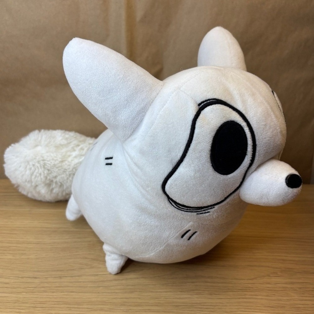 Naomi Romero Anxiety Fox Plush White 2017 Artist Character Stuffed Animal Toy